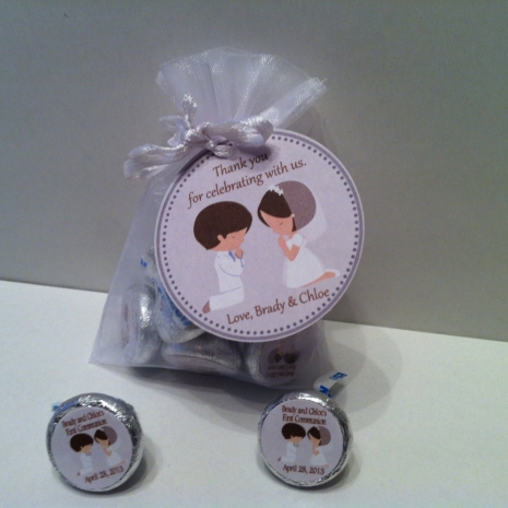 Twins First Communion Favor