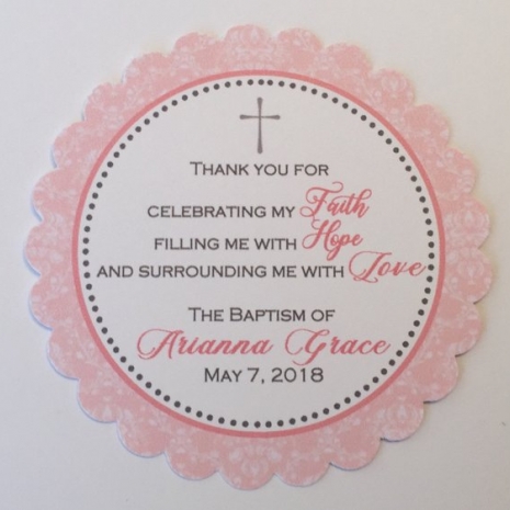baptism favors - christening favors