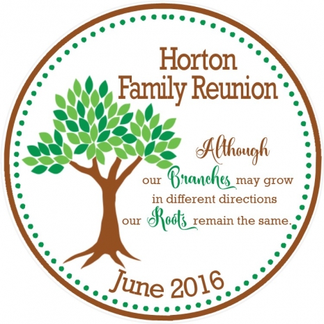 Family Reunion Favor Tags