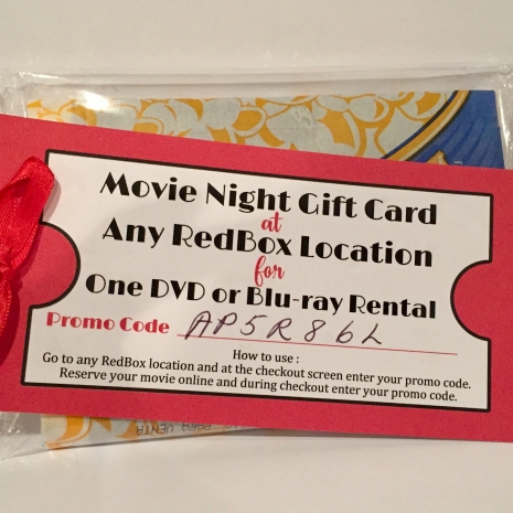 Redbox Gift Tag