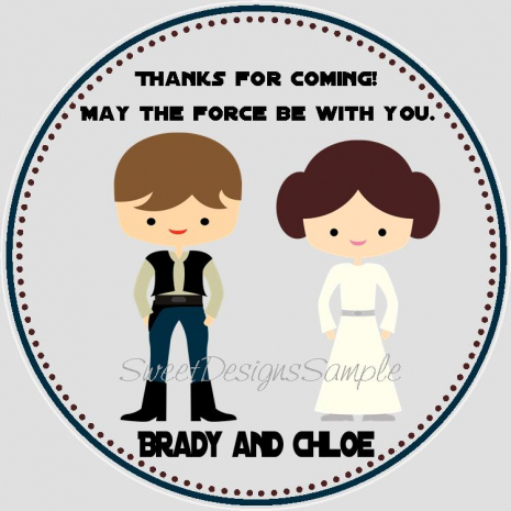 Star Wars Wedding Favors