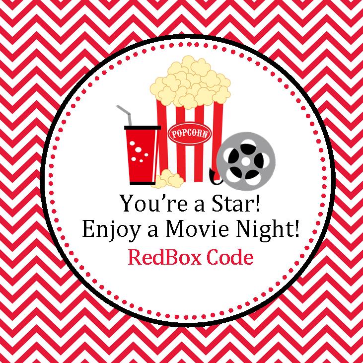 Redbox Printable Gift Tags  sweetdesignsbyregan